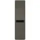 Waschtischarmatur in Magnetic Grey von Ideal Standard, mit einer klaren, flachen Oberfläche und einer vertikalen Form.